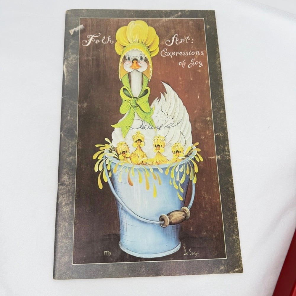 Jo Sonja Folk Art Expressions of Joy Vol‎ 2 Book VTG Tole Painting Patterns